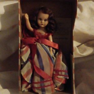 Vintage Doĺl Flagg Flexible Play Doll